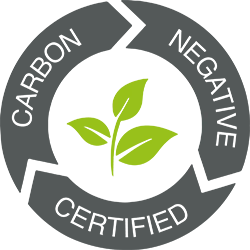 carbon negative certified logo