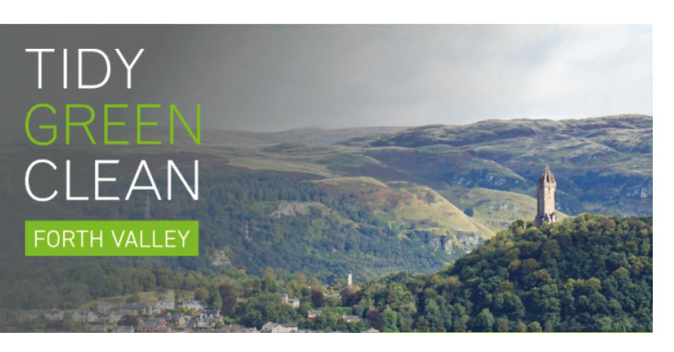 tidy green clean forth valley banner
